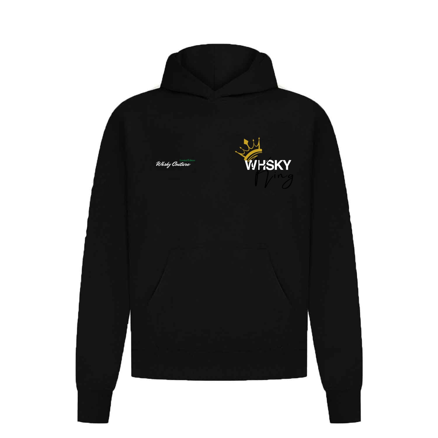 Whsky Kings Oversized Hoodie - Black – Whsky Label Store