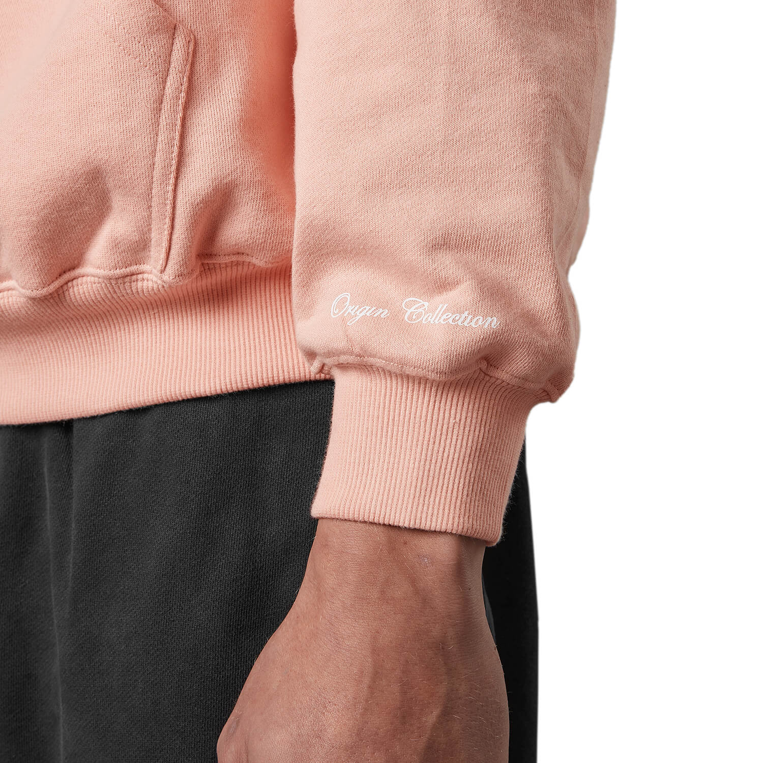 Salmon pink shop adidas hoodie